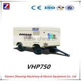 Single Stage Diesel portable high pressure air compressor