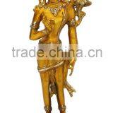 Standing Lady With Flower Showpiece 13"