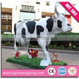 Life size cow statue molds for sale