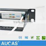 Good Quanlity With Cat6e Network Cable RJ45 Socket 19inch Rack Mount Patch Panel 24 Ports thumbnail-4