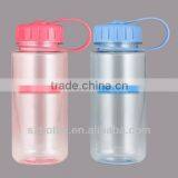 BPA Free Colorful Cheap Clear Plastic Drinking Water Bottle Wholesale 400ml thumbnail-1