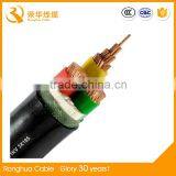 Low Voltage PVC Insulation SWA PVC Covered 4 Core Underground Power Cable thumbnail-2