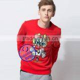 Custom 100% Fleece Polyester Men Wholesale Hoodie Sweatshirts thumbnail-2