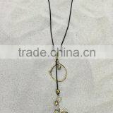 New Arrival Bronze Fashionable Turkish Style Necklace BRN-1037 thumbnail-1