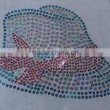 Red hat sequins flock heat transfer paper