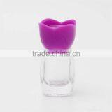 2016 Hot Sale Color Coated Nail Art Glass Bottles 18ml Nail Polish Bottle, Empty Nail Polish Bottle With Brush thumbnail-5