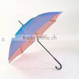 23"8K Straight Chameleon Fabric Parasol Umbrella