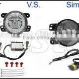 Direct Fit 20W High Power LED Daytime Running Light Halo Ring Fog Lamps for Pontiac Grand AM thumbnail-4