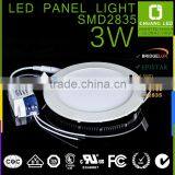 CHUANG-LED Led Panel Light 3w 4w 6w 9w 12w 15w 18w 36w Thin Recessed Round Square Panel Lamp thumbnail-1