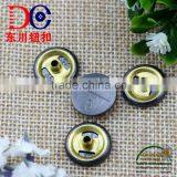 Metal Anti Silver Color Button Four Part Press Button for Jacket and Coat thumbnail-3