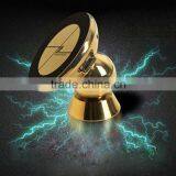 2016 Quick Charge QI Standard Strong Magnet Auto Adsorption Wireless Charger Metal In-Car Holder Quality Choice thumbnail-6