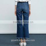 Newest Fashion Women Teen Girls Slim Long Ripped Jeans Trousers Cow Bells for Women thumbnail-4