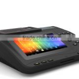 All in one 7 inch touch screen POS with intergated printer
