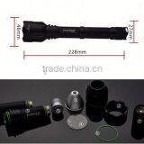 F2 IPX7 Waterproofing XM-L T6 LED 18650 Battery Aluminum Defend Hand Manual Rechargeable Torch thumbnail-6