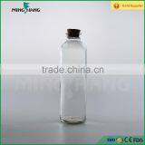350ml/500ml Clear Drinking Glass Bottle,juice Bottle With Cork thumbnail-5