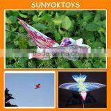 New Toy! Flocking Rc Flying Bird With Sound /LED Light