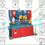 Hydraulic Combined Punching and Shearing Machine, Iron Worker Machine