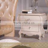 JB05-03 Royal Style Bedside Table With Crystal Puller Bedroom From JL&C Luxury Classic Home Furniture thumbnail-1