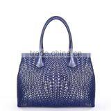 High Quality New Design Fashion Wowen PU Leather Hand Bags From China thumbnail-2