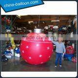 Beautiful snowflake yard balloon/inflatable hanging balloon for Christmas party decoration