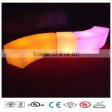 Snake Shape 16 Color Changing Eco-friendly LED Light Stool Bar