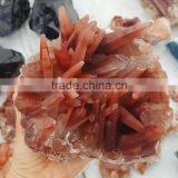 100% Natural Rare Red Crystal Clusters Rough Crystal Stones Ornaments