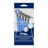 Twin Disposable Men's Razor for Personal Care Compare With BIC Razor thumbnail-2