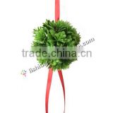 10cm Artificial Mistletoe boxwood kissing ball for christmas
