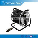 GJPFJU Single/Multi Mode Outdoor 6 Core Field Mobile Fiber Optic Cable thumbnail-4