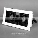 14W Adjustable Cob Grille Light With Aluminum Front Round Ring thumbnail-2