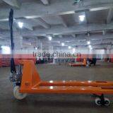 3 Ton Hand Pallet Truck With 1220*685 mm Forks With PU Wheels With Casting Pump thumbnail-2