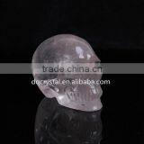 Home Decoration Rose Quartz Crystal Skull Shape thumbnail-3