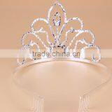 Rhinestone Crystal Fashion Bridal Jewelry Sets Metal Wedding Tiaras and Crown thumbnail-3