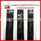 Gift Packing Use Gold Foil Raised Printed Ribbon