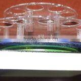 Selling Well All Over the Word Morden Design Rotatable Clear Acrylic Lipstick Cosmetic Display Rack Wholesale thumbnail-2