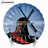 White Bulk Ceramic Plates Custom Ceramic Plates Ceramic Plain White Plate With Coating