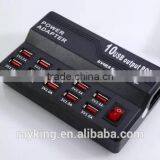 USB Adaptor, 10 Port USB Charger