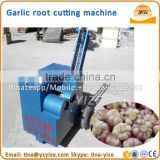 Garlic root cutting machine / garlic root cutter