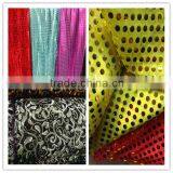 2014 High Quality Hot Sell Gold Sequence Fabric for Garment