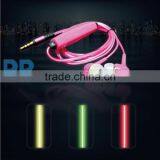 Best Price Led Glowing Earphones, EL Light Earphone Wired Light Earbud Led Earphones thumbnail-3