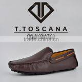 F Famous Name Brand Coffee Plain Upper Soft Sole Casual Shoes Men