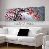 Chinese Painting Abstract Textured Canvas Wall Art thumbnail-1