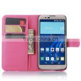 CHEAP COW SKIN TEXTURE Soft Wallet Stand PU Leather Case For LG K10 M2 FLIP LEATHER CASE thumbnail-4