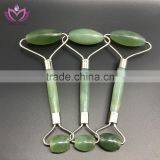 With Gift Box Jade Massager Roller With Strong Steel Frame Hot Stonejade Facial Massage Roller thumbnail-3