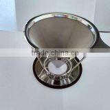 Supreme Stainless Steel Pour Over Coffee Dripper/reusable Coffee Filter/camping Coffee Maker thumbnail-4