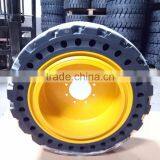 China Top Quality Factory Sales Directly Solid Forklift Tires 7.00-12 825-12, 700x12 Solid Rubber Cushion Linde Tire With Lug thumbnail-5