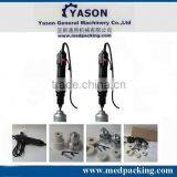 Small Manual Screw Cap Sealing Machine for Sale thumbnail-1