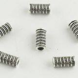 Long Metal Beads For Jewelry Accessories 925 Silver Beads thumbnail-1
