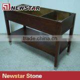 Newstar Wooden Free Standing Vanity Base 52"W thumbnail-5