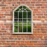 Antique Finishing Arch Garden Window Mirror thumbnail-1